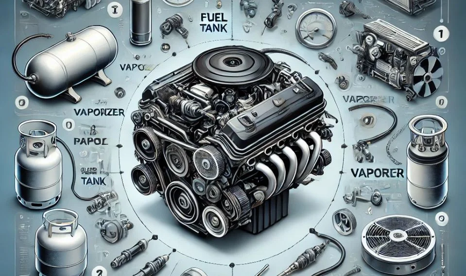 Nissan K24 Propane Parts Diagram