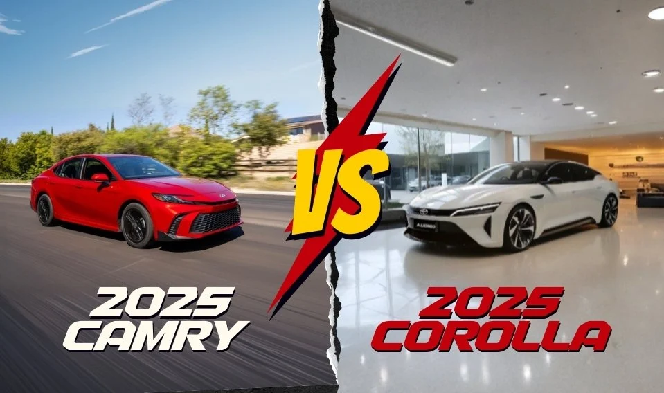 2025 Toyota Camry vs 2025 Corolla